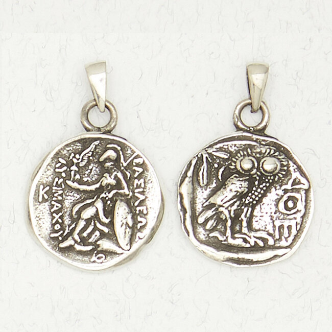 Athena Pendant in Lead-Free Pewter