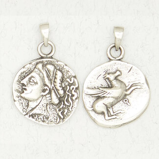 Aphrodite Pendant in Lead-Free Pewter