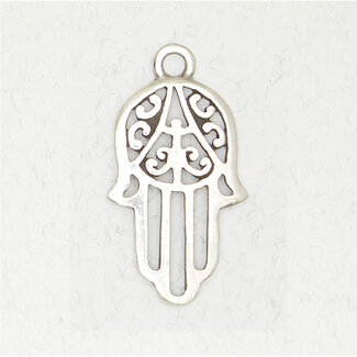 Hamsa Pendant in Lead-Free Pewter