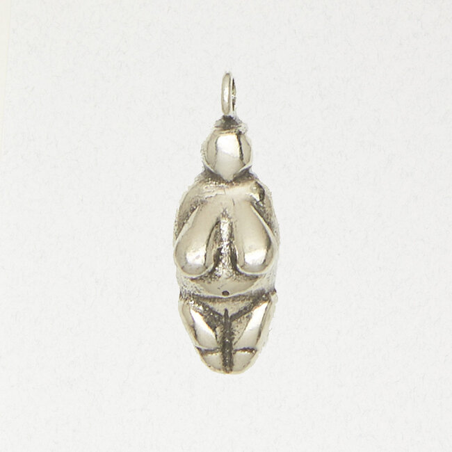 Venus of Willendorf Pendant in Lead-Free Pewter