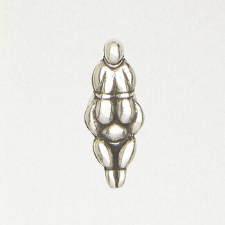 Fertility Goddess Pendant in Lead-Free Pewter