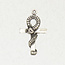 Ankh with Serpent Pendant in Lead-Free Pewter