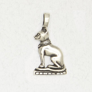 Bastet Pendant in Lead-Free Pewter