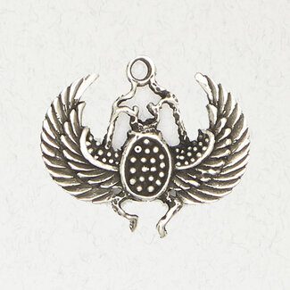 Phoenix Rising Pendant in Lead-Free Pewter