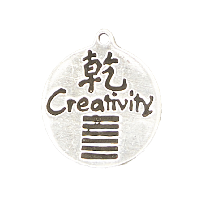 Creativity - I-Ching Hexagram Pendant in Lead-Free Pewter
