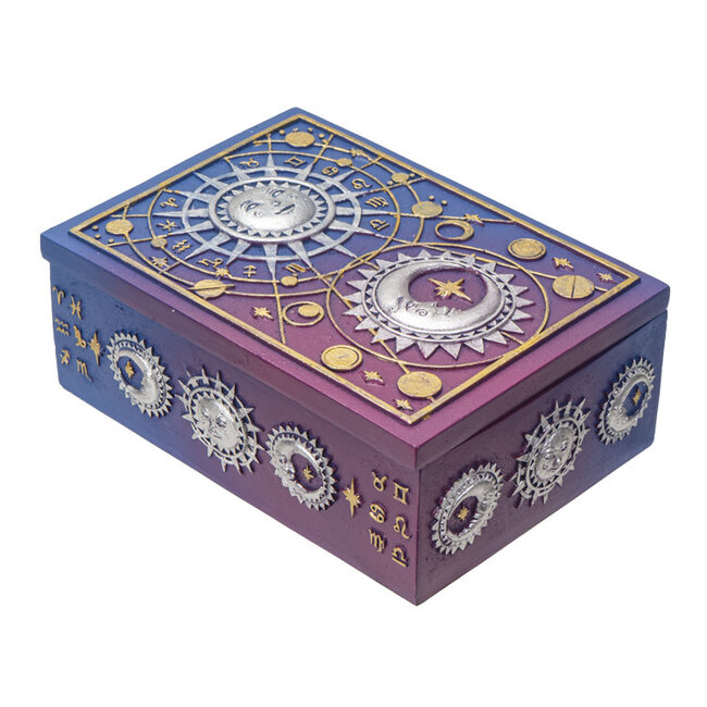 Astrology Tarot Box - 5.59 x 4.13 x 2.20 Inches