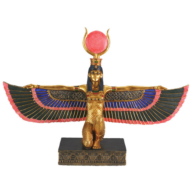 Winged Isis - 10 x 5.6 x 14.3 Inches
