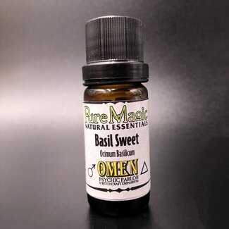 Pure Magic Basil Sweet Essential Oil (Ocimum Basilicum) - 10ml