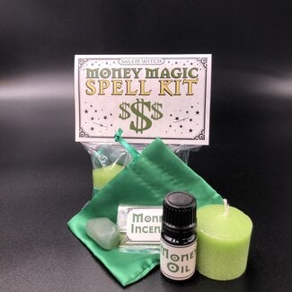 Salem Witch Money Magic Spell Kit