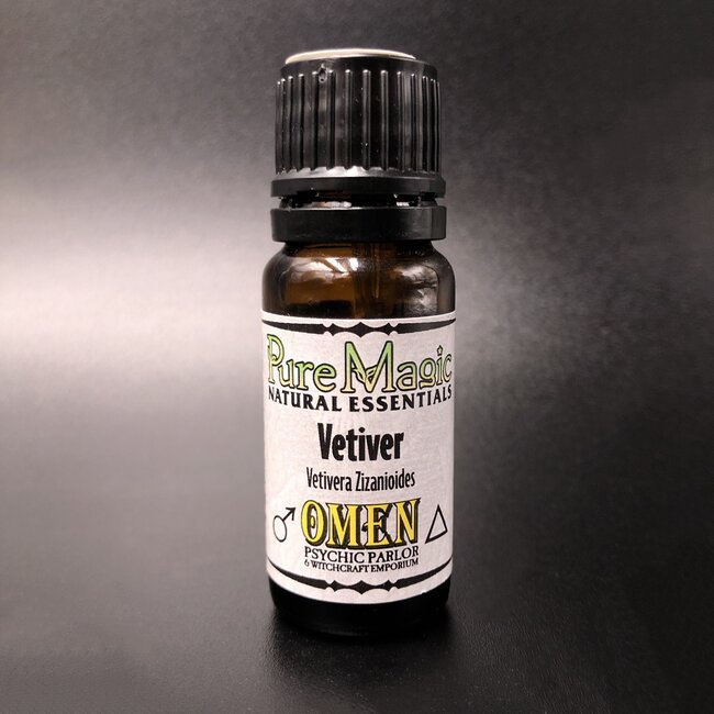 Pure Magic Vetiver Essential Oil (Vetivera Zizanioides) - 10ml