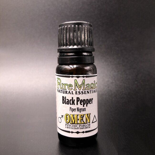 Pure Magic Black Pepper Essential Oil (Piper Nigrum) - 10ml
