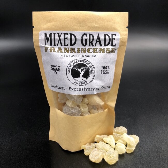 Mixed Grade Frankincense (Boswellia Sacra 65g)