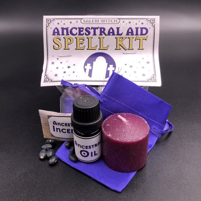 Salem Witch Ancestral Aid Spell Kit