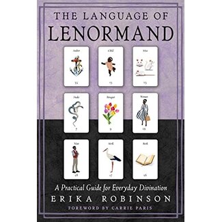 Red Wheel Weiser Books Language of Lenormand by Erika Robinson, Carrie Paris (Foreword by)