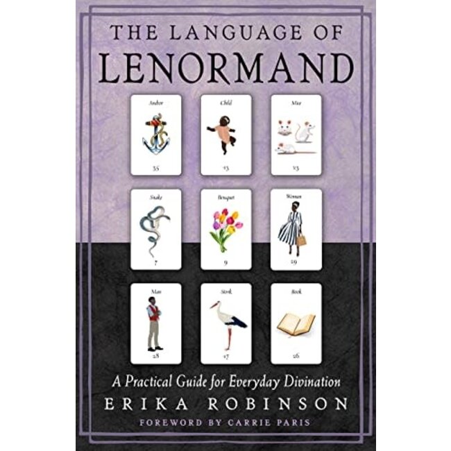 Language of Lenormand by Erika Robinson, Carrie Paris (Foreword by)