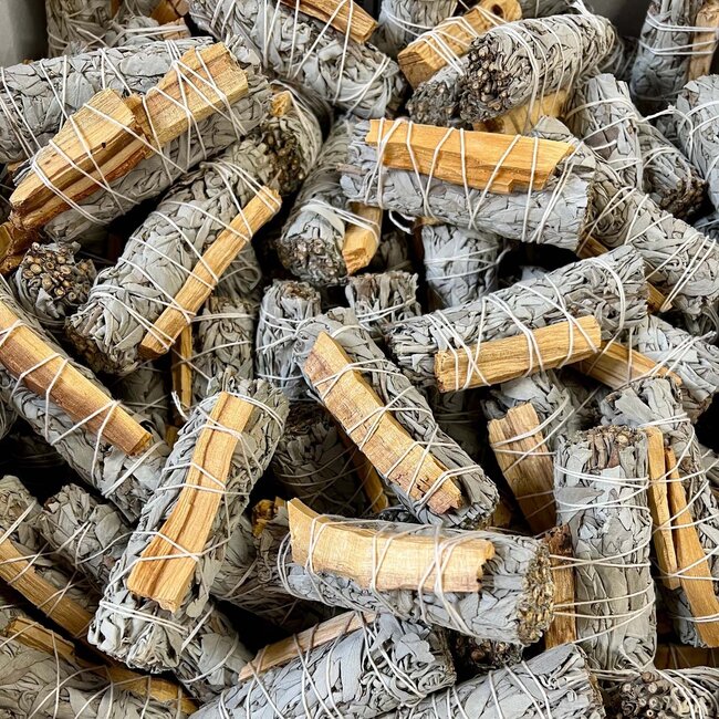Smoke Spells Smudge Wand: White Sage with Palo Santo