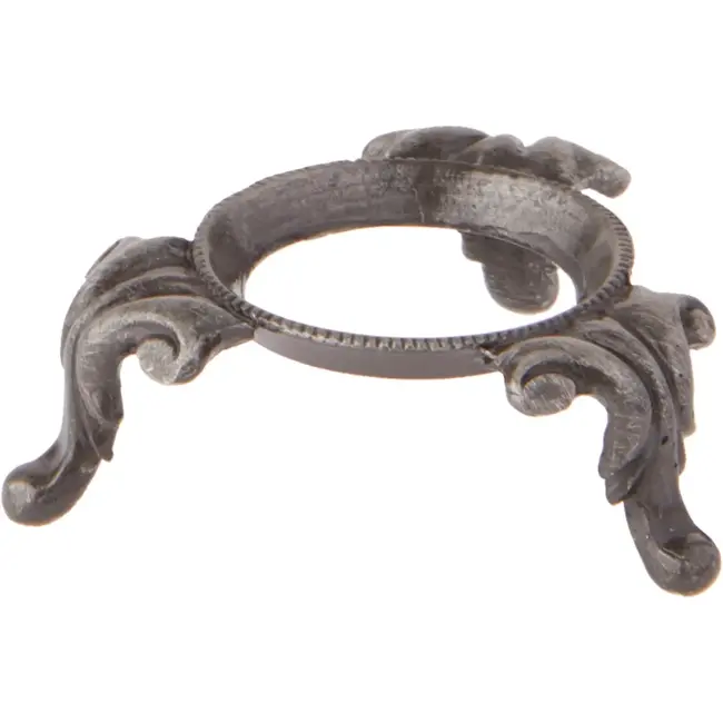 Princess Ann Crystal Ball Stand in Pewter
