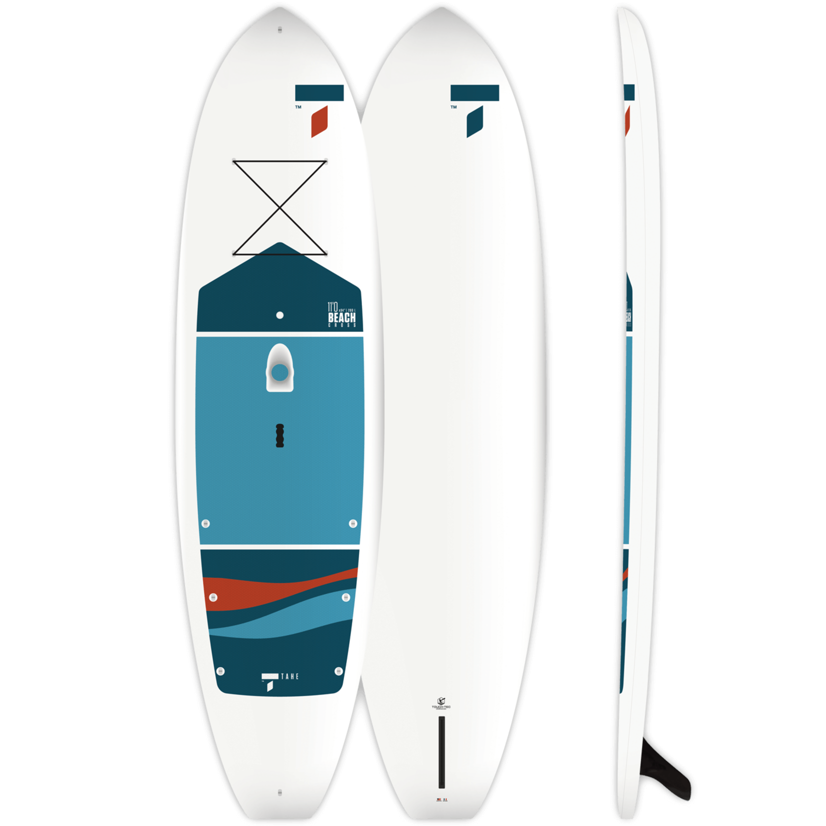 Tahe SUP 11'0 Beach Cross Paddle Board - Tough-Tec