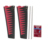 Hobie St-Turbo Fin Kit V2/gt - Red/b