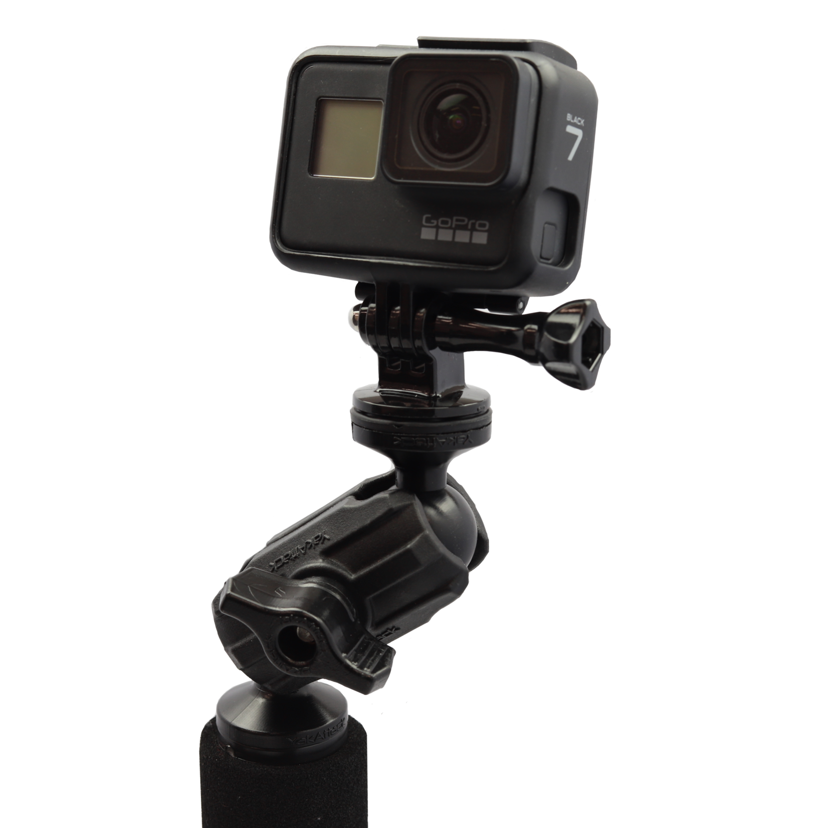 Yakattack PanFish Portrait Pro Camera Mount, Includes 1/4"-20 mount and GoPro