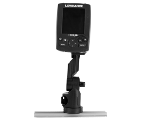 Lowrance Fish Finder Mounty w/ Track Mounted LockNLoad system