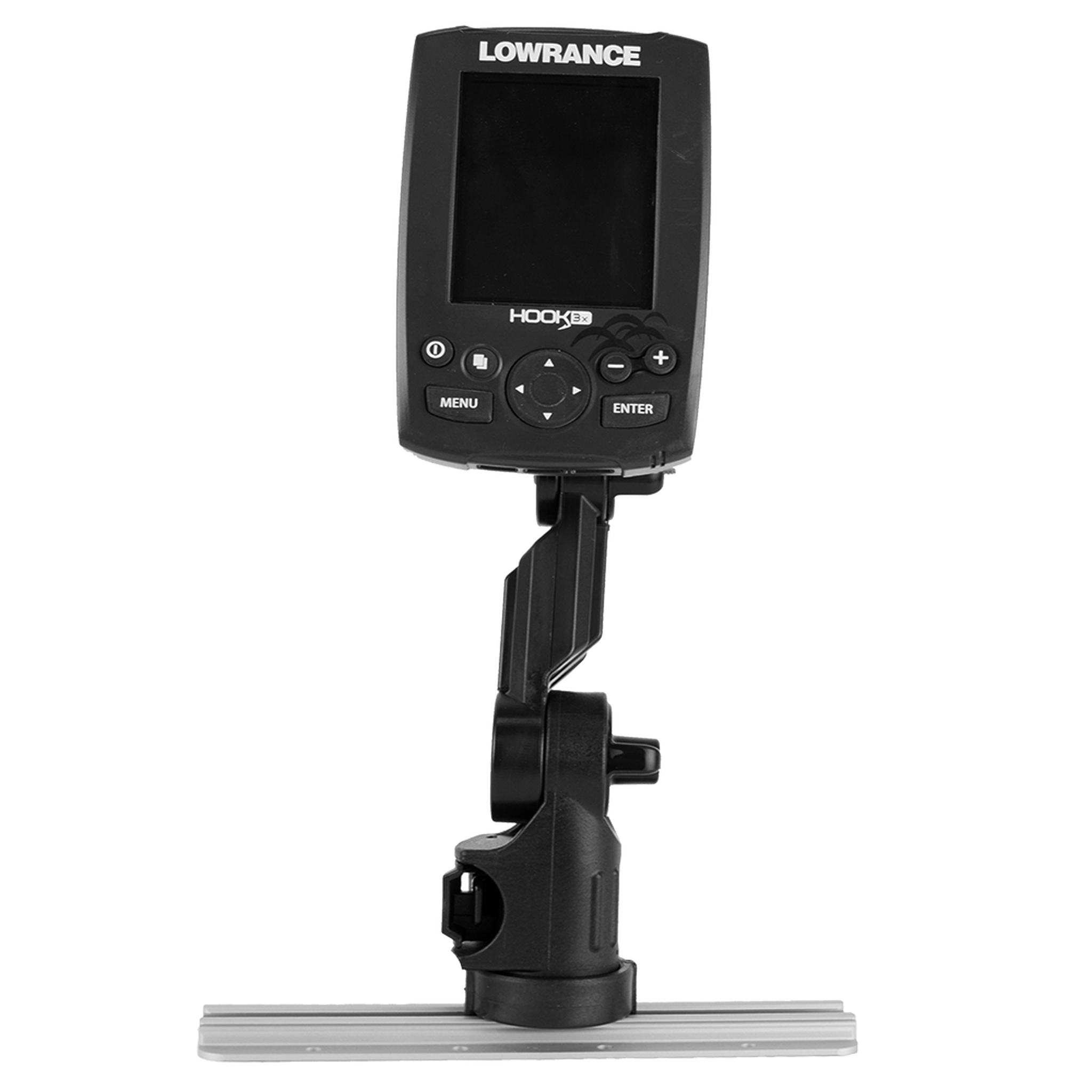 Lowrance Fish Finder Mounty w/ Track Mounted LockNLoad system - Sunjammers