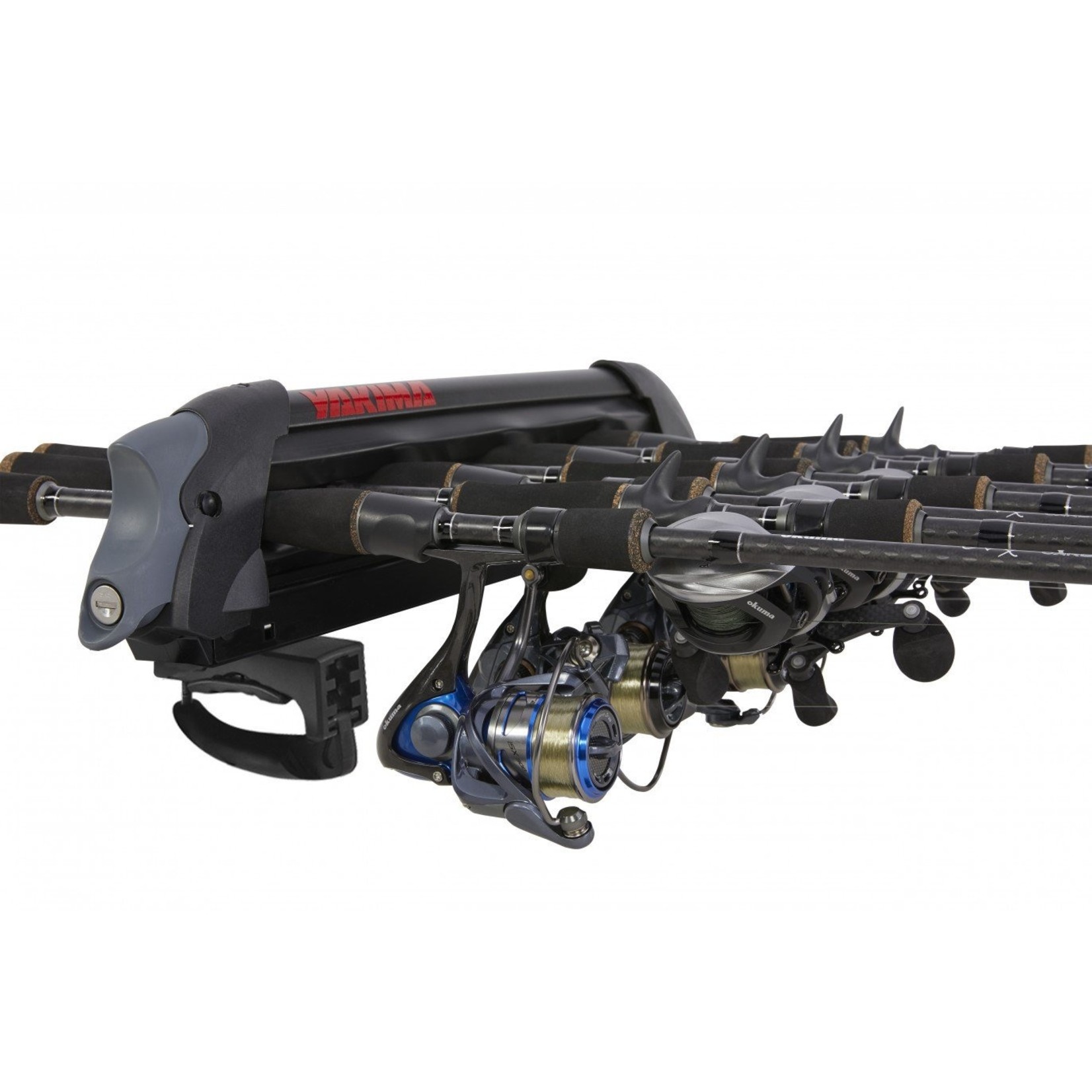  Yakima, ReelDeal Rooftop Fishing Rod Mount, Carries