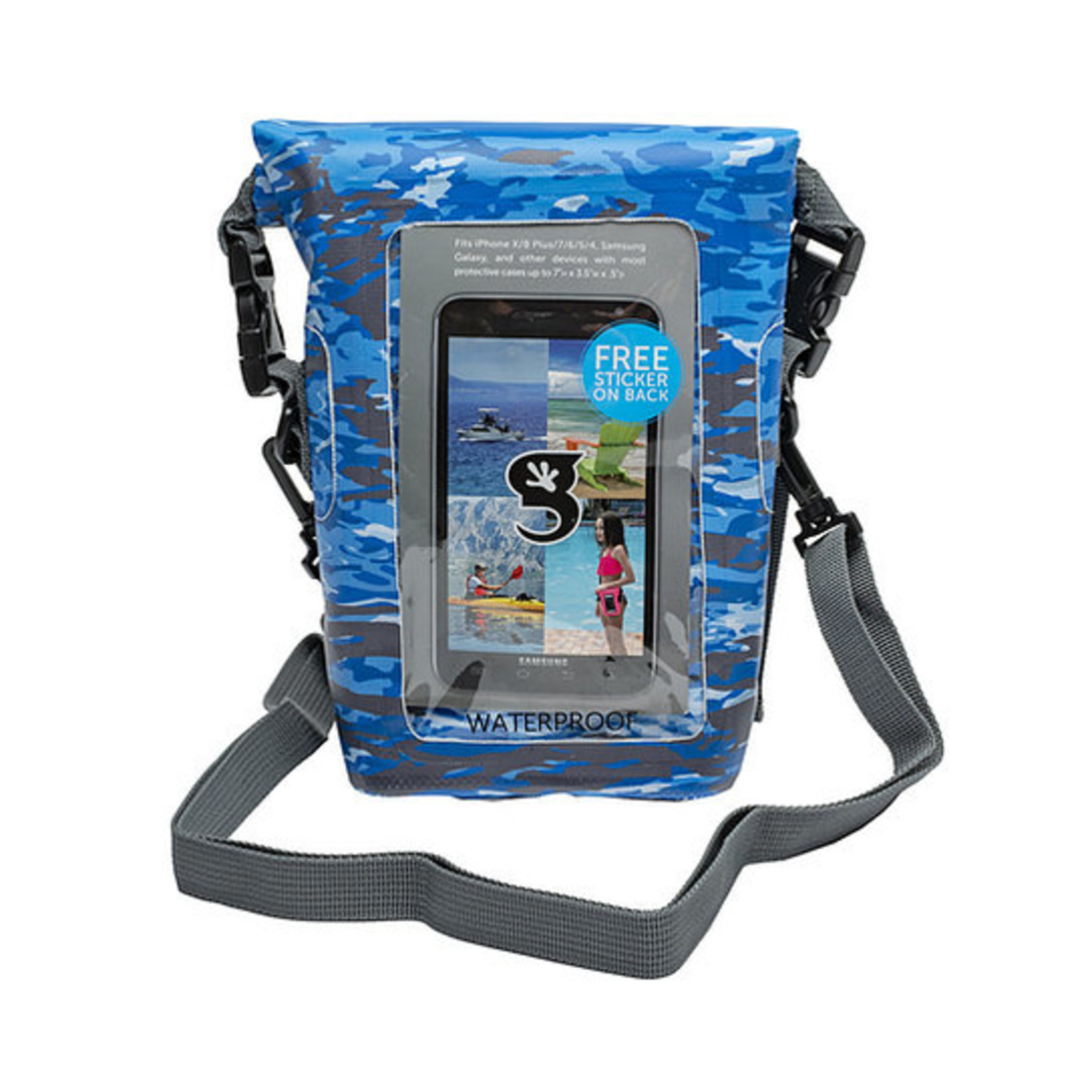 Gecko Waterproof Phone Tote