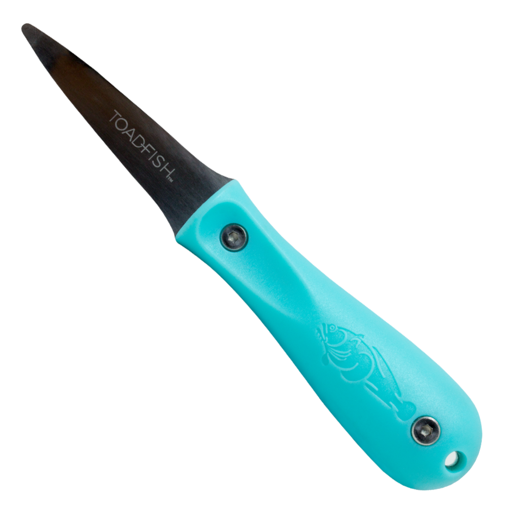 toadfish Toadfish PUT ’EM BACK Oyster Knife – Teal Handle