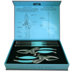 toadfish Toadfish Crab & Lobster Tool Set – 2 Cutters + 4 Seafood Forks