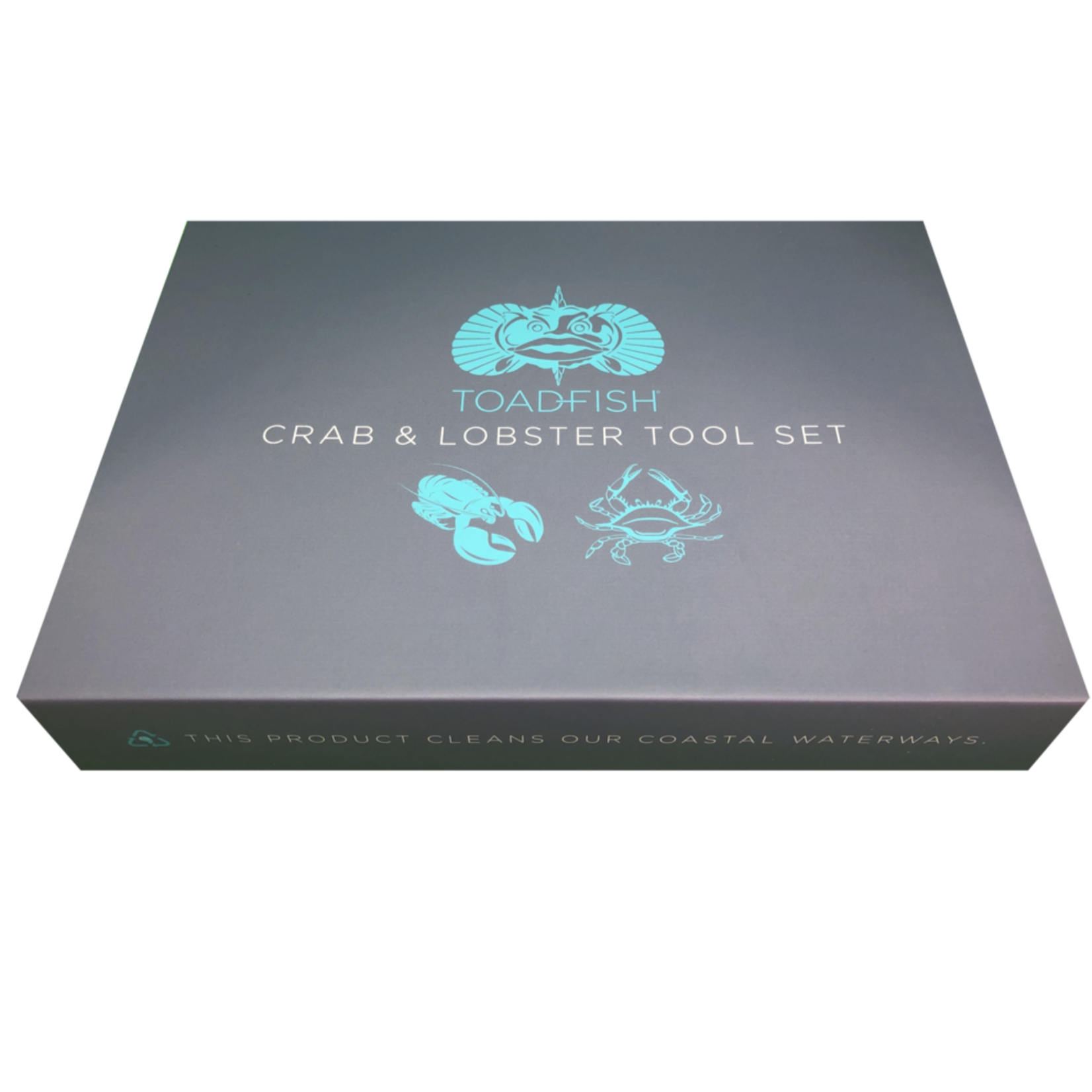 toadfish Toadfish Bundle - Crab & Lobster Tool Set - 2 Crab Cutters, 4 Seafood Forks