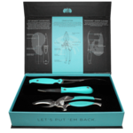 toadfish Toadfish Coastal Kitchen Collection – Oyster Knife, Shrimp Cleaner & Crab Cutter