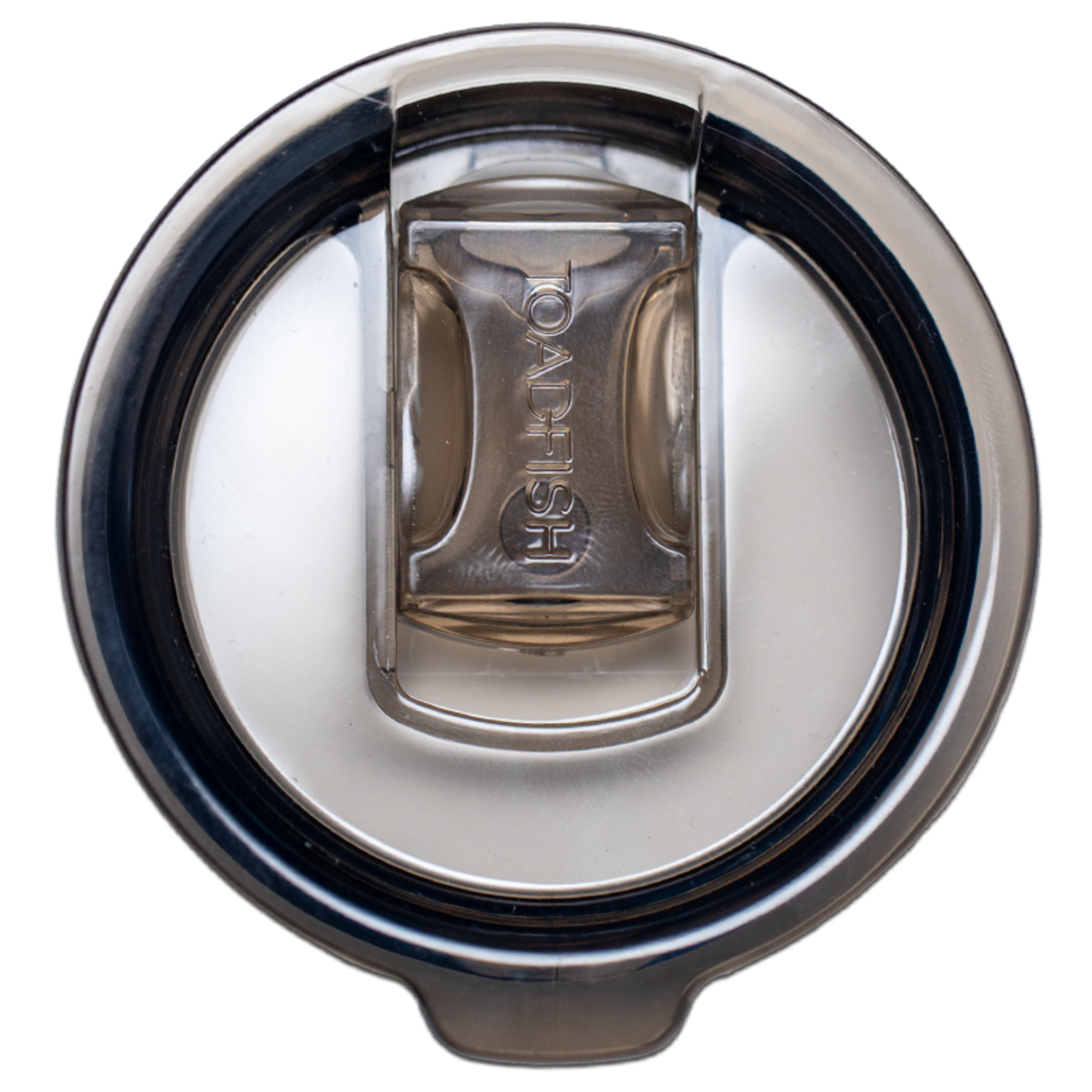 toadfish Toadfish SLIM LID Non-tipping Can Cooler -Smoke Clear