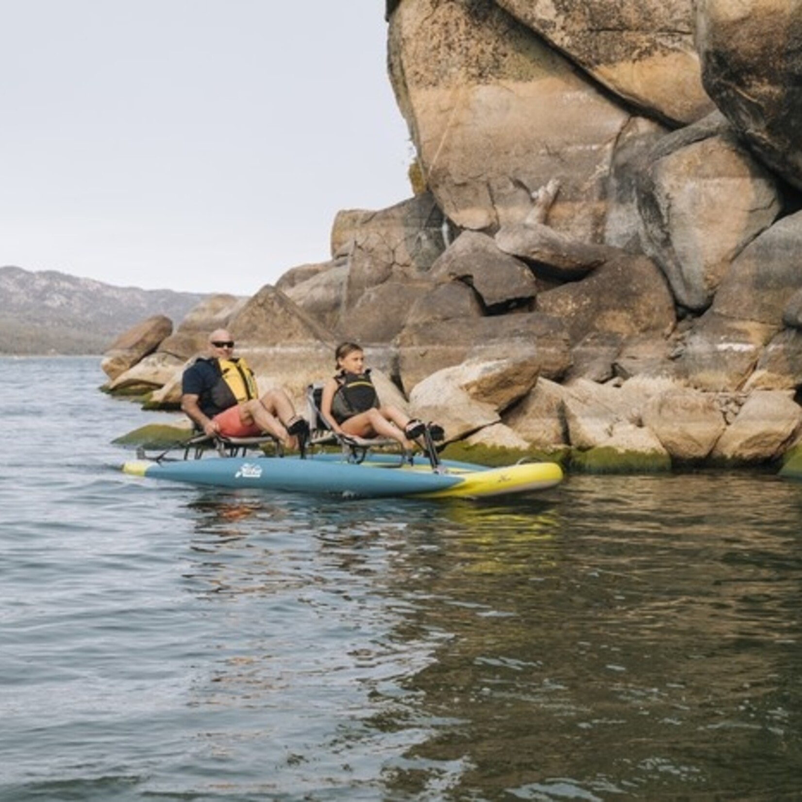 Hobie Kayaks Hobie Mirage iTrek 14 Duo Inflatable Tandem Pedal Kayak