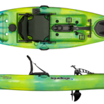 Liquid Logic Liquidlogic Manta Ray Propel 12 | American-Made Pedal Kayak