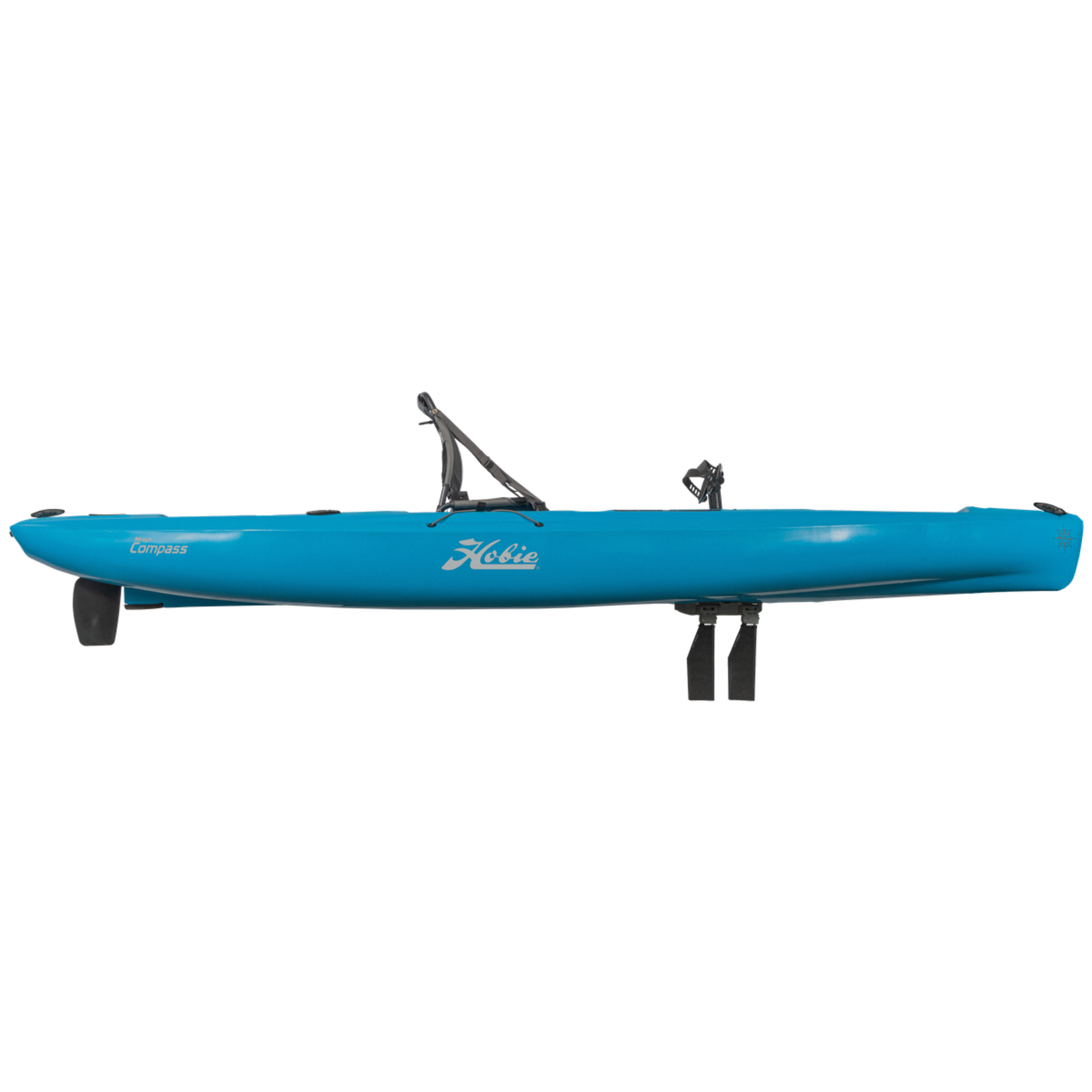 Sit-on-top kayak - MIRAGE COMPASS - Hobie Kayak - rigid / fishing