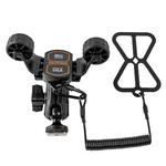 Yakattack YakAttack RotoGrip Phone Holder with 1" Screwball Track Mount