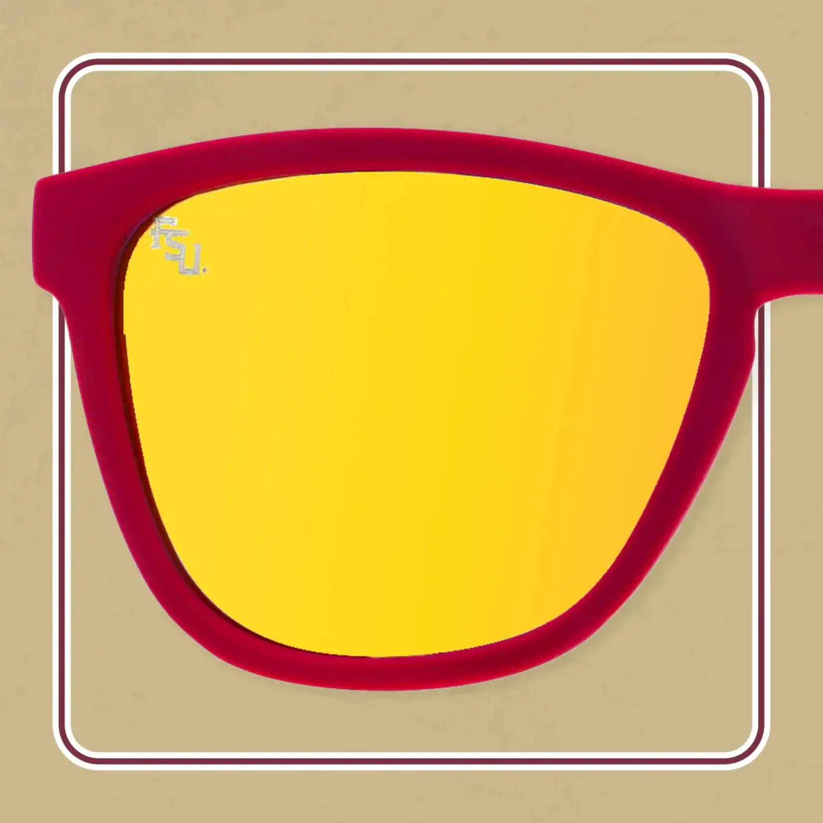 goodr Goodr Sunglasses – Fear the Spear (FSU Garnet & Gold)