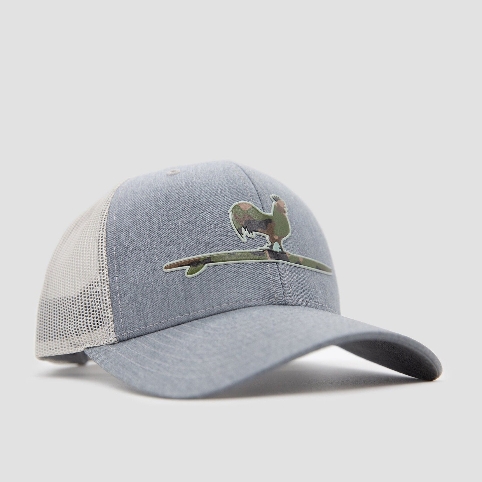 Beach and Barn Beach and Barn Surfing Rooster Camo Snapback Hat