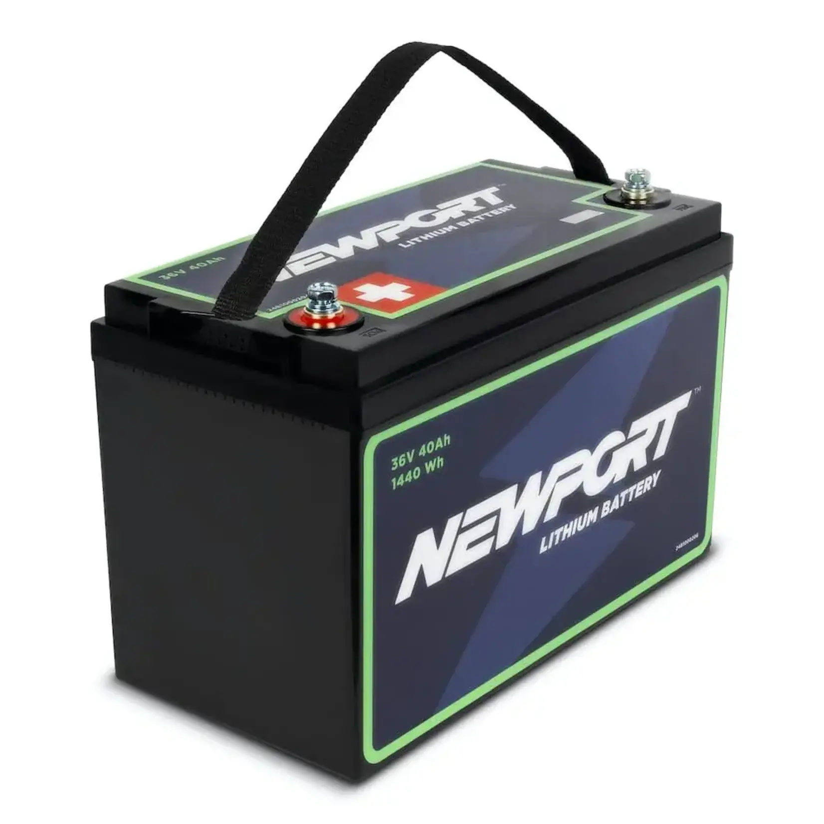 Newport Motors Newport 36V 40AH Extended Range Lithium (LiFePO4) Outboard Motor Battery