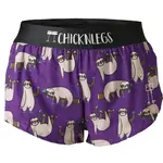 ChickenLegs ChicknLegs Women's Sloths 1.5" Split Shorts
