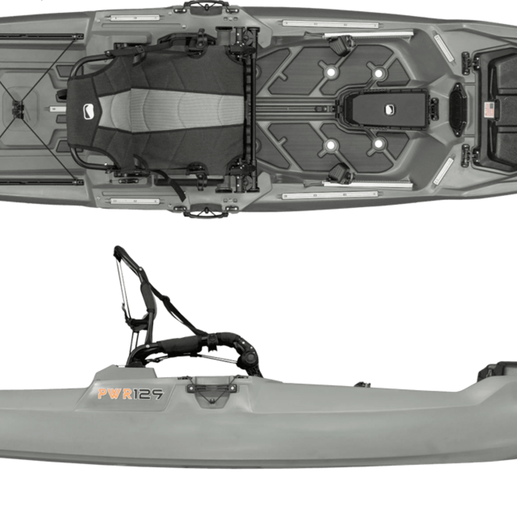 Bonafide PWR129 Fishing + Motor kayak