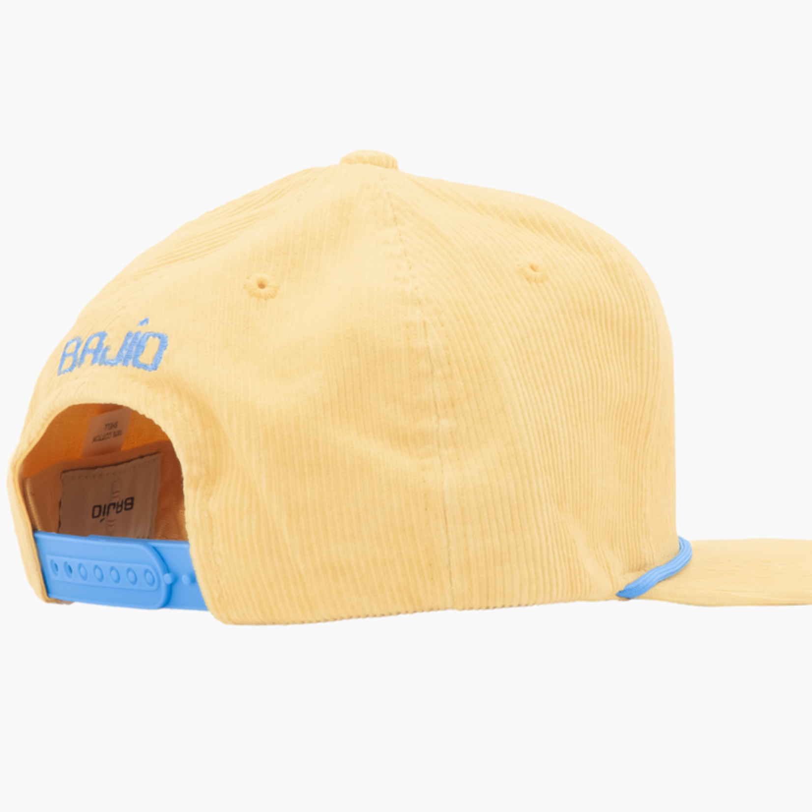 Bajio Bajio Sand Flea - Flat Brim Corduroy Hat