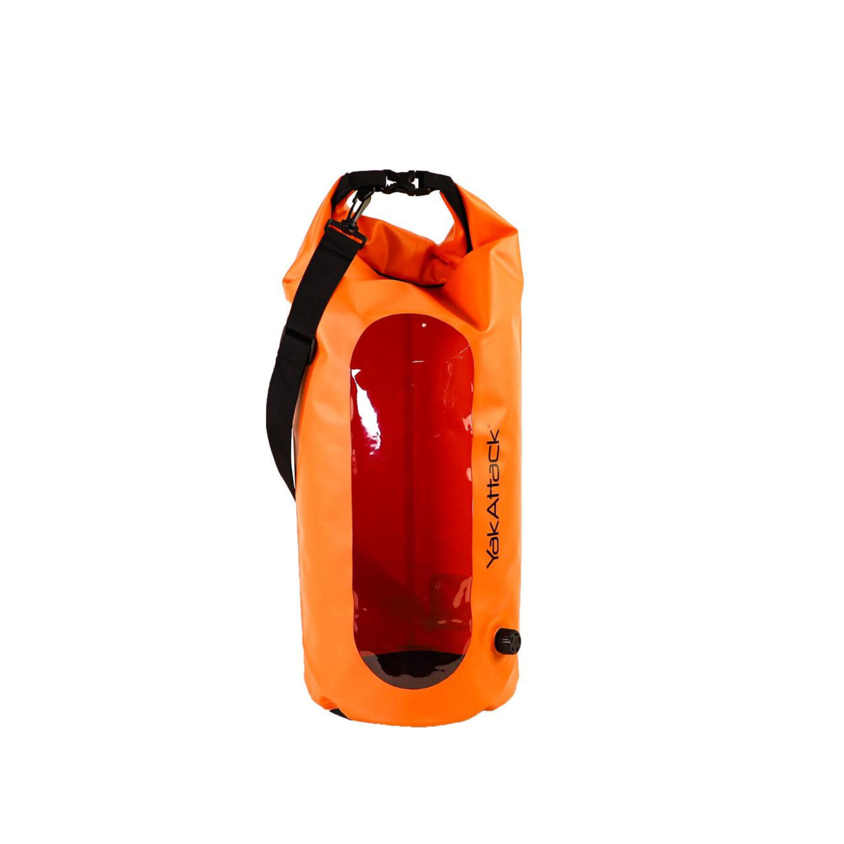 Yakattack YakAttack Roll-Top Drybag with Air Valve, Orange