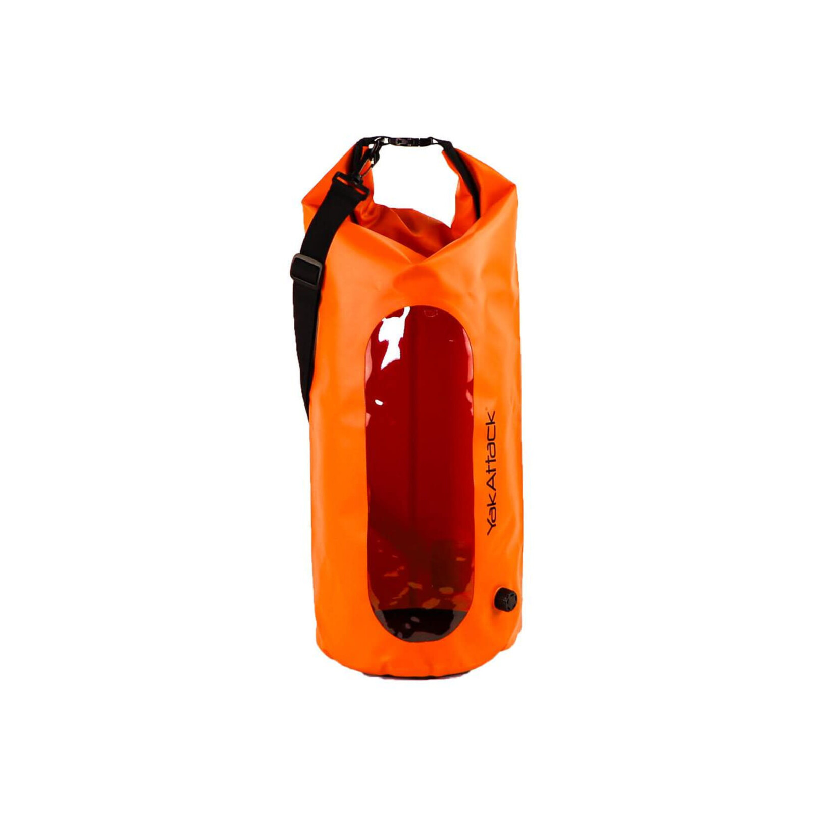 Yakattack YakAttack Roll-Top Drybag with Air Valve, Orange