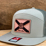 Shoot & Reel Shoot & Reel - Florida Flag Patch - Flat Bill - Pale Khaki/Loden