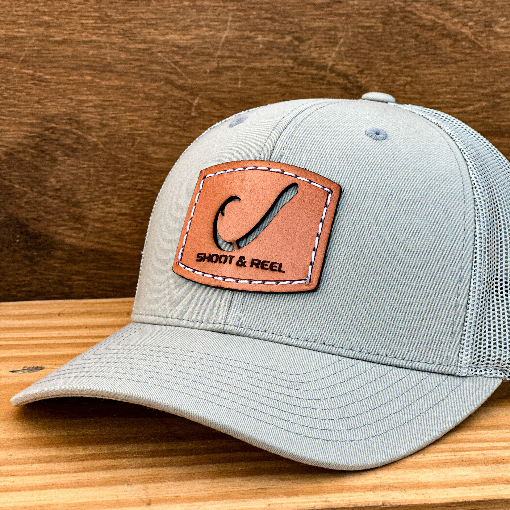 Shoot & Reel Shoot & Reel - Hook Patch - Quarry