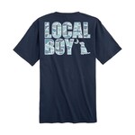 Local Boy Outfitters Local Boy Outfitters Raised Camo Text SS Tee