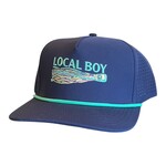 Local Boy Outfitters Local Boy Outfitters Trolling Lure PF Rope Hat - Dark Navy
