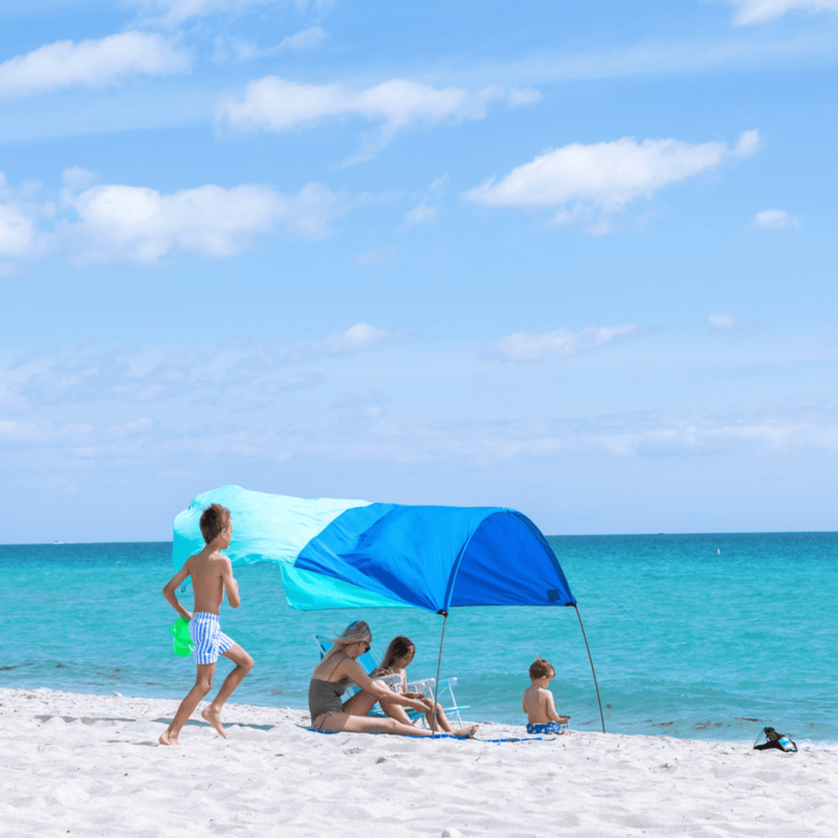 Shibumi Shibumi Shade with Wind Assist - Classic / Teal | Blue